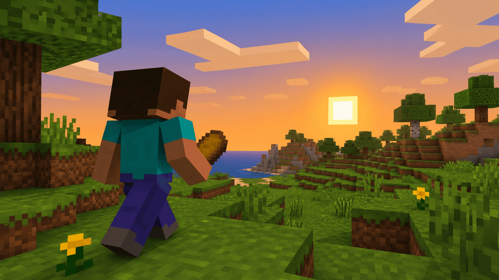 Minecraft editorial cover for "No Hunger, No Sprint: Why Early Survival Felt Different" inspired by ground the post in documented minecraft history, then explain why the change still matters to players comparing vanilla servers today.