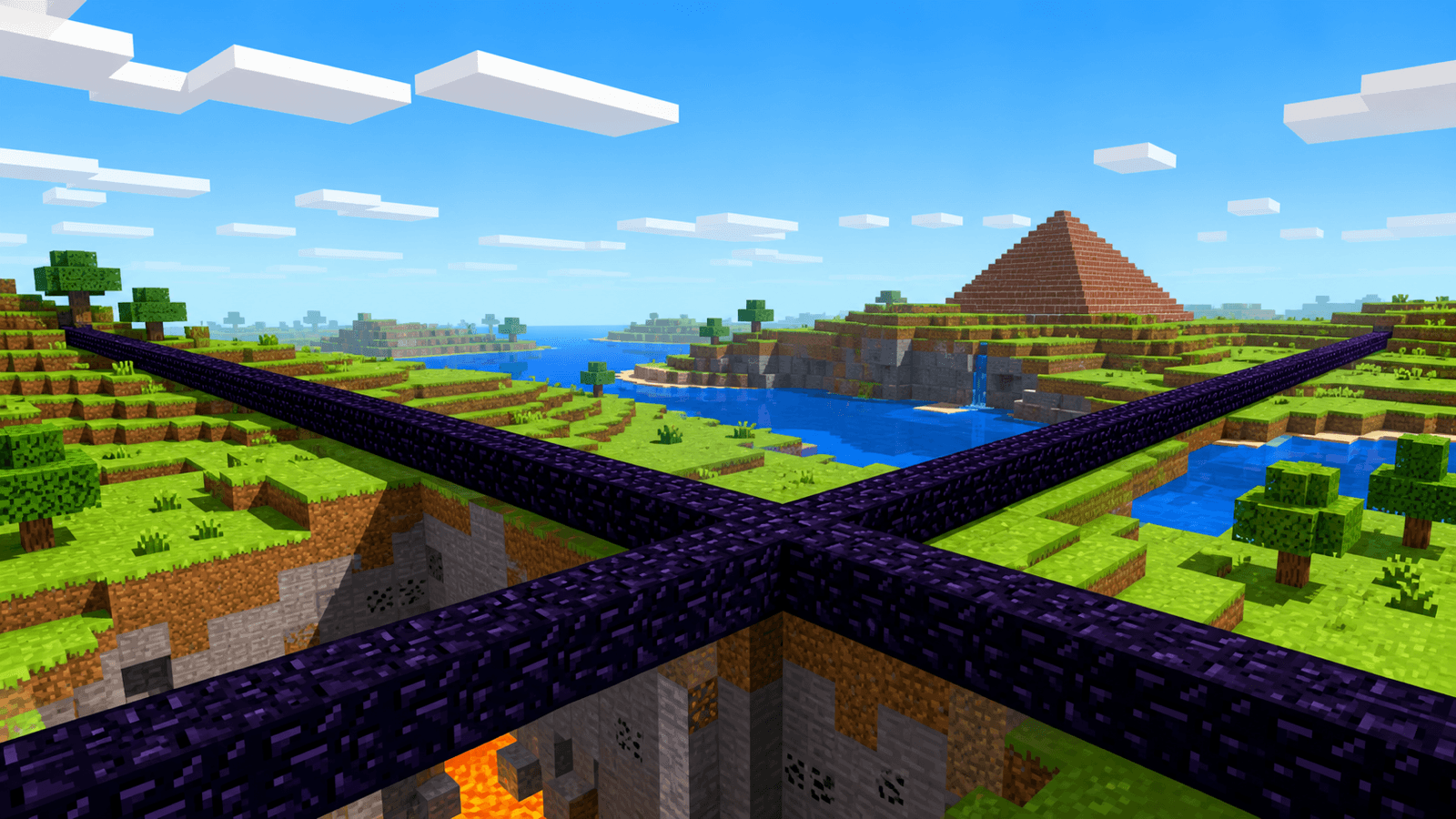 Minecraft editorial cover for "Obsidian Walls and Other Infdev Landmarks You Forgot" inspired by ground the post in documented minecraft history, then explain why the change still matters to players comparing vanilla servers today.