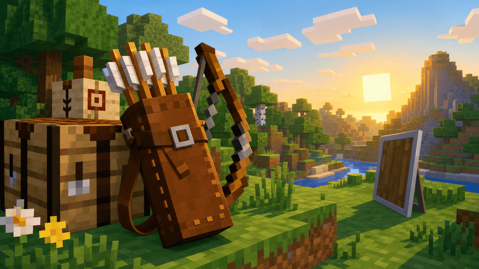 Minecraft editorial cover for "Quivers in Minecraft: The Feature That Almost Returned" inspired by ground the post in documented minecraft history, then explain why the change still matters to players comparing vanilla servers today.