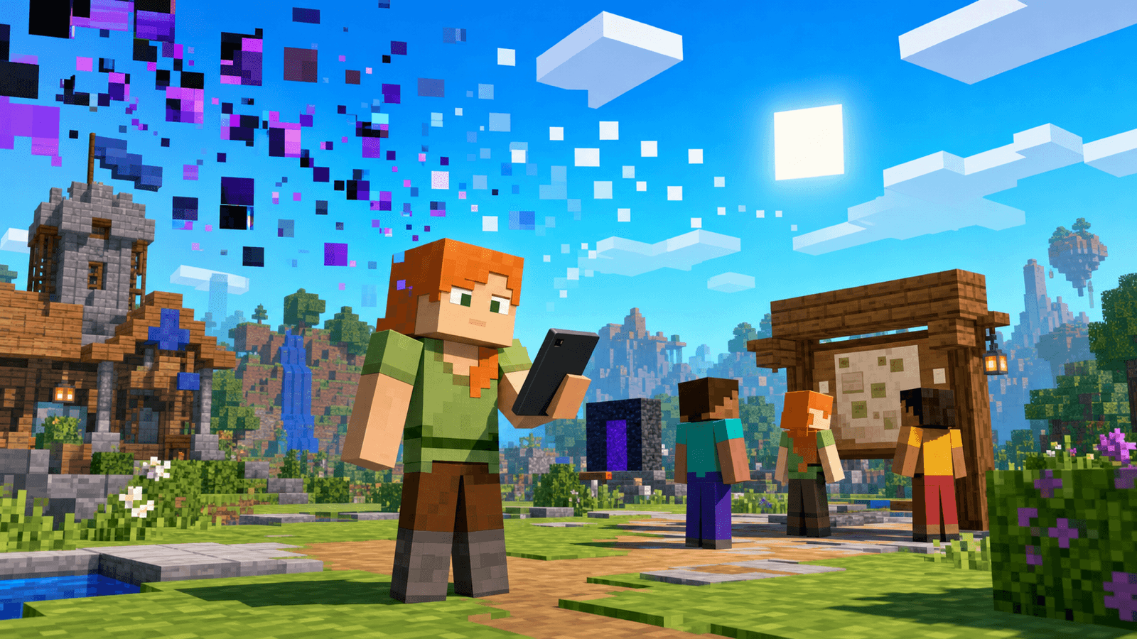 Minecraft editorial cover for "What Minecraft 26.23 Means for Vanilla Minecraft Servers" inspired by explain what the version changes for vanilla multiplayer, player expectations, and server update timing.