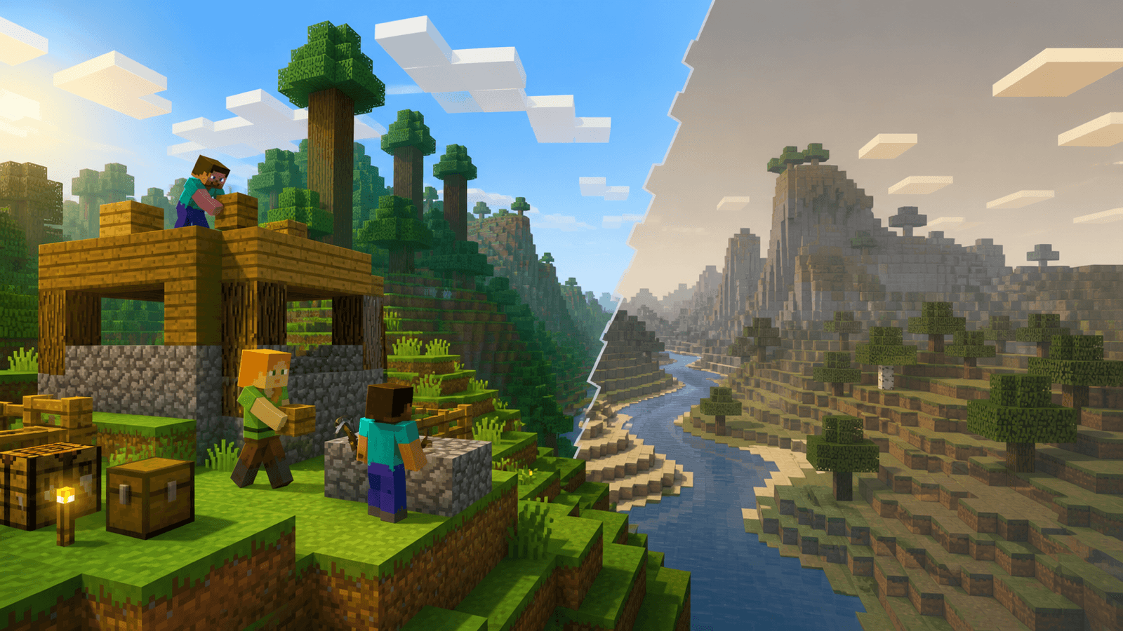 Minecraft editorial cover for "Why Beta 1.7.3 Became a Forever Version for Some Players" inspired by ground the post in documented minecraft history, then explain why the change still matters to shared-world players and smp communities today.